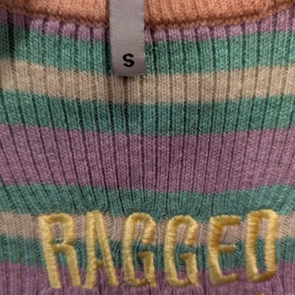 Ragged Priest Pastel Striped Dress - Picture 4 of 6